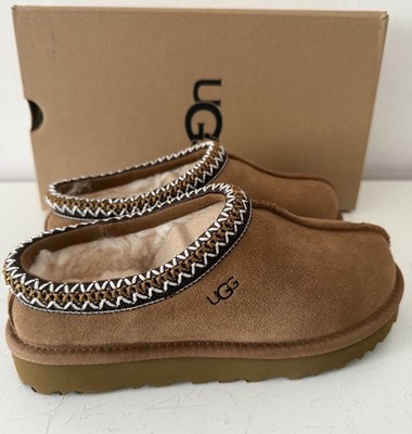 UGG Tasman Hausschuhe - Lammfell - Chestnut Gr. 37 Neu & Original