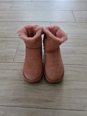 UGG Mini Bailey Bow II Stiefeletten in 38 rosa
