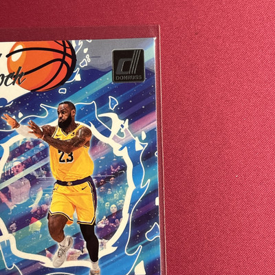 LeBron James 2024-25 Panini NBA Donruss Winter Edition Pass The