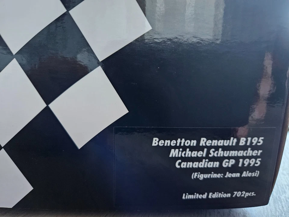 1/18 Minichamps Benetton B195 Michael Schumacher 1995 World Champion - Image 2 of 4