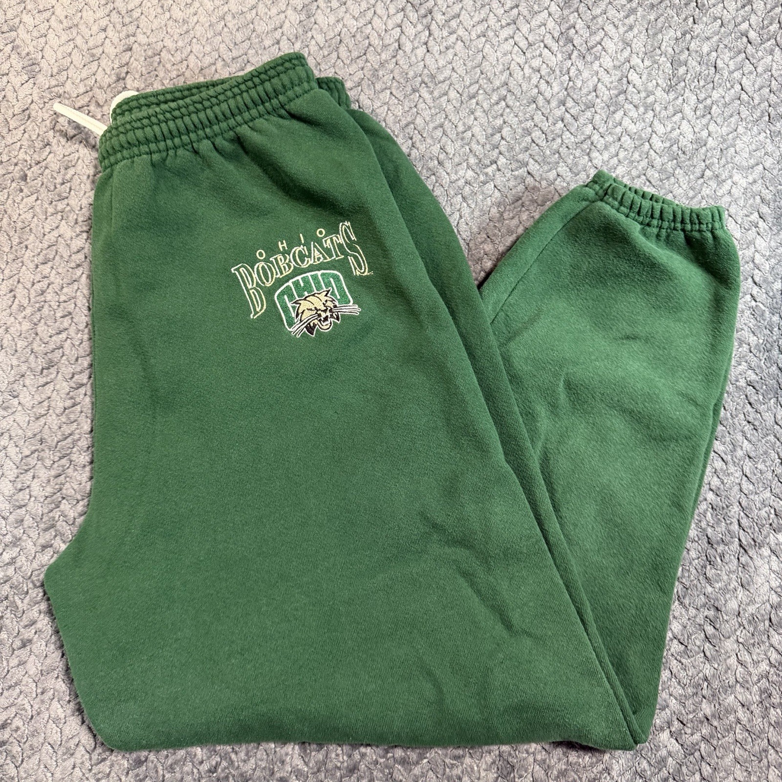 Vintage Be Wear Sweatpants Mens Large Ohio University Bobcats Baggy Jogger 90s