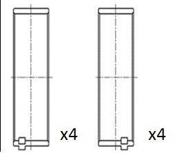 FAI BB2167-STD CONNECTING ROD BEARING