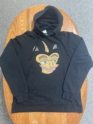Netflix Big Mouth Hormone Monster Black Hoodie Size M