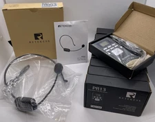 Retekess Wireless Mic Headset System FM Transmitter & 9 Receivers Tours Meetings