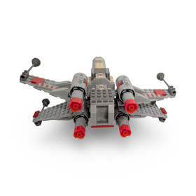 LEGO Star Wars X-Wing Fighter 7140 1999 Vintage Box & Manual NO MINIFIGURES