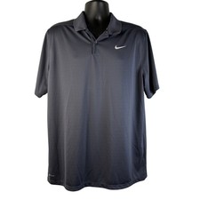 Nike Golf Dri-FIT Men's Size XL Navy Blue Short Sleeve Performance Polo Shirt