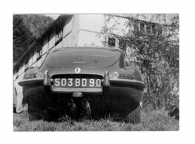G1705 Jaguar Typ E. Frankreich, 1965. Foto Analog