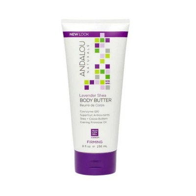 Body Butter Lavender Shea 8 oz By Andalou Naturals
