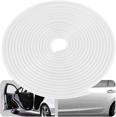 Car Door Protectors Edge Guards, 16Ft(5M) Car Ege Trim Rubber Seal Protector wi