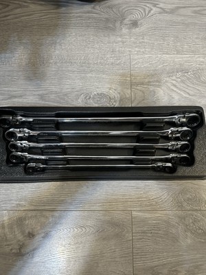 Blue-Point 5 Stck. lang Doppel Box Flex Kopf Spezialeinsätze Schraubenschlüssel-Set BOERMLF705J.