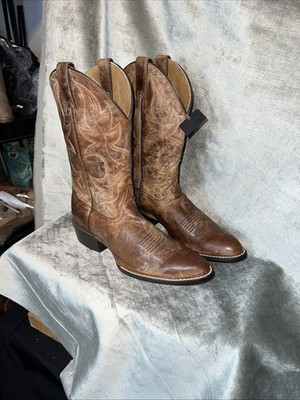 Cody James Larsen Western Boots Distressed Brown Men's Size 10D