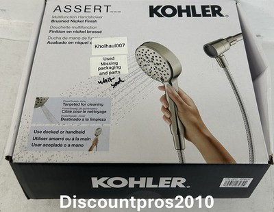 Kohler Assert Multifunction Handshower   Brushed Nickel   1.75 GPM