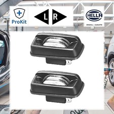 2x ORIGINAL® Hella Kennzeichenleuchte Links, Rechts für VW POLO II POLO Coupe
