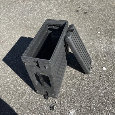 SKB 19” rack mount 4U Roto Moulded Rack Case - Flightcase With Front/Rear Covers - Image 1 of 4