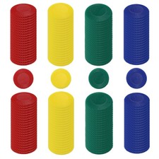 2X(400 Pieces Plastic Poker Chips Game Chips 4 Colors Counter Card for Game2986