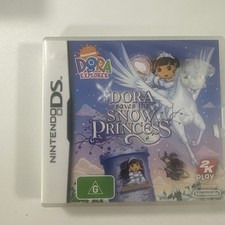 Dora The Explorer Saves The Snow Princess - Nintendo DS Game FREE UNTRACKED POST