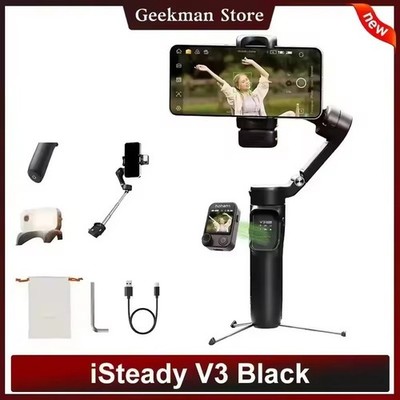 Hohem iSteady V3 Ultra 3-Axis AI-Tracker Gimbal Stabilizer for iPhone Smartphone