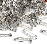 200 StüCk Broschennadeln Sicherheitsnadeln FüR Schmuck Handwerk, 25Mm