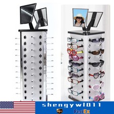 Sunglass Stand Rotating Retail Rotating Optical Frame Display Case Showcase