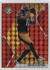 2020 Panini Mosaic Rookies Red Mosaic Prizm Chase Claypool #220 15ej