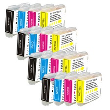 16P Print Color Ink Set fits Brother LC51 MFC-230C MFC-240C MFC-440CN MFC-465CN