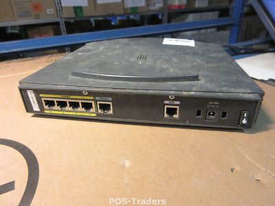 Cisco 837 4-Port 10/100 Wired ADSL Ethernet Router - Excl PSU