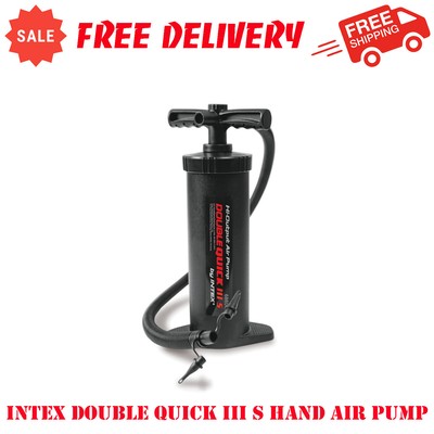 intex double height air bed