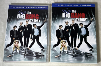 The Big Bang Theory DVD Lot Of 2 Complete Third & Fourth Seasons