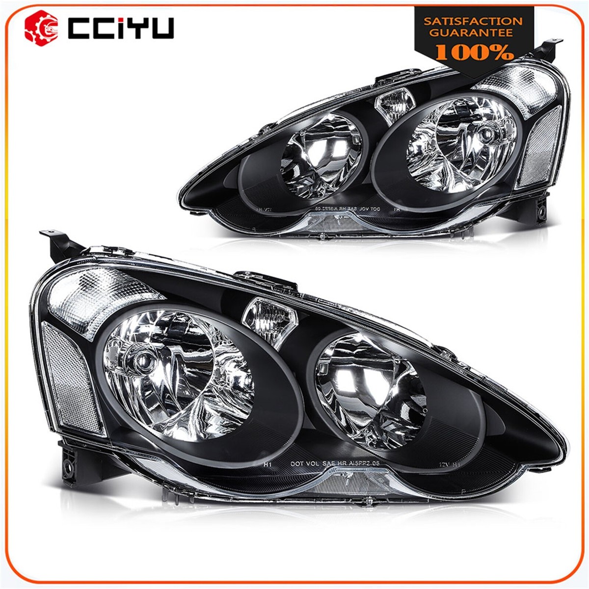 2005-2006 Acura RSX Headlight Assembly - DIY Solutions LHT01879 - Right