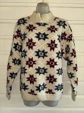 Woolrich 100 Wool Long Sleeve Pullover Sweater Size L