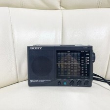 Sony ICF-SW22 SW/FM/AM Portable Radio Black Audio Sound From Sony ICF-SW22 SW/FM/AM Portable Radio Black Audio Sound From