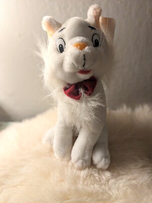 RARE 80s Plush White Cat Tony Toy PULI International With Original Tag