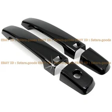 Glossy black Side Smart Door Handle Cover Trim For 2008-2013 Nissan Altima Coupe