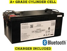 24v 100Ah LITHIUM Battery for Electric Bicycle Small Flat Electric Car, Forklift