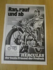Hercules K 50 Sprint Werbung Reklame aus Zeitschrift