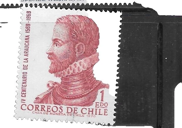 En excelente estado nunca abisagrado/estampillada sin montar o nunca montada figuras históricas sellos de Chile