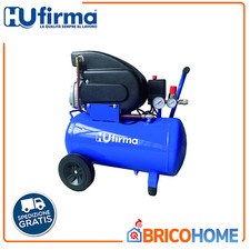 COMPRESSORE Hu-Firma 230V - 24L 1 CILINDRO DIRETTO 2 Hp Litri 24
