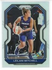 2021 Panini Prizm WNBA Silver Prizm #3 Leilani Mitchell (Mystics)