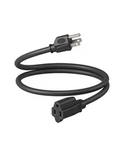 DEWENWILS 2 Pack 3ft Extension Cord 14/3 SJTW 3 Prong Heavy Duty Power Cord