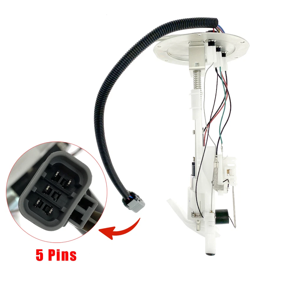 For Nissan D21 1986-1992 Fuel Gas Pump & Sending Unit Module Assembly 1705001G04 - Image 4 of 4