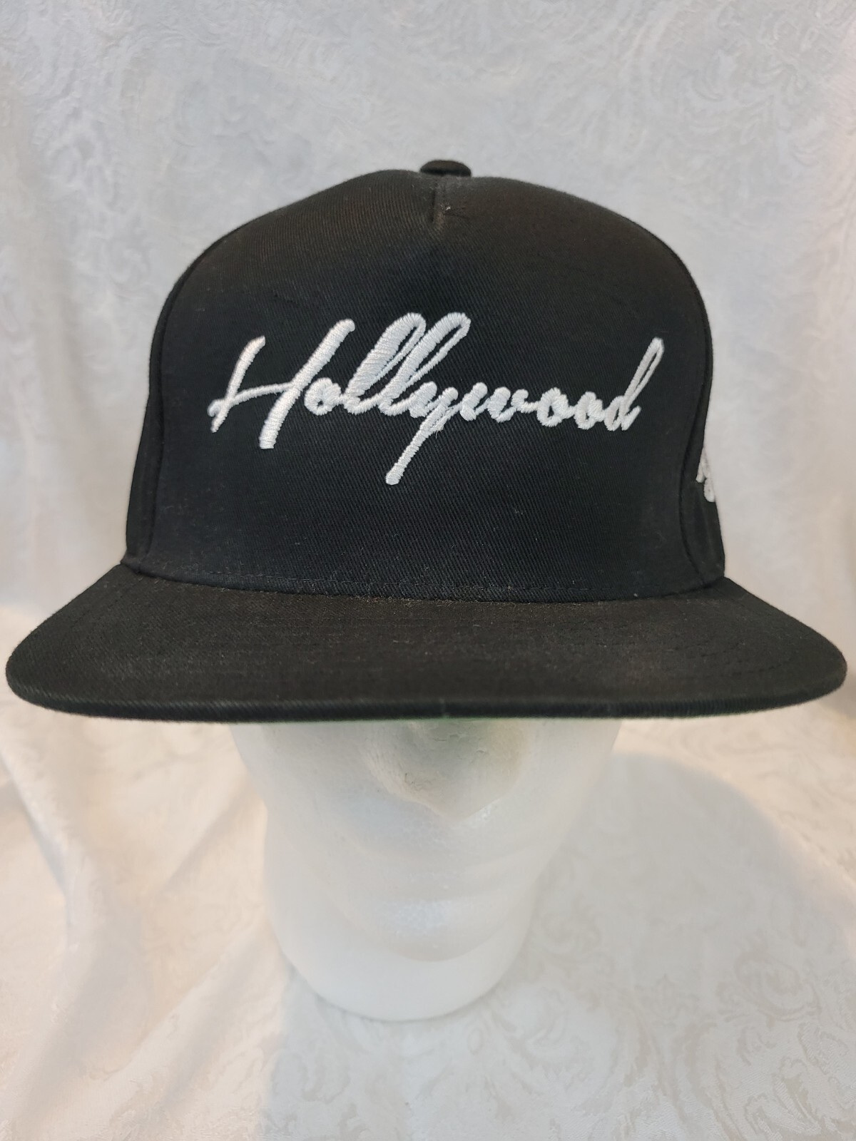 Baseball Cap Hollywood Embroidered Hat Snapback Adjustable Black Dad Flat Men-image