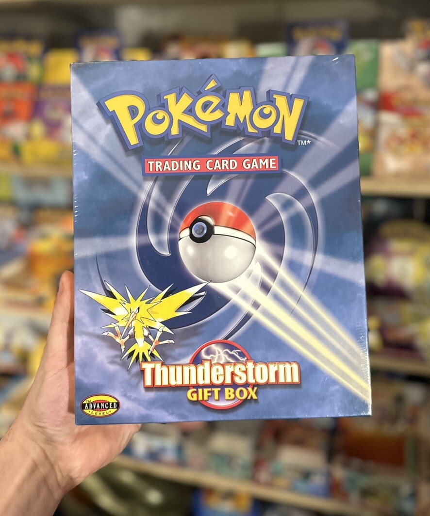 NICE Pokemon Thunderstorm Gift Box -Factory Sealed, Mint Condition RARE⚡️