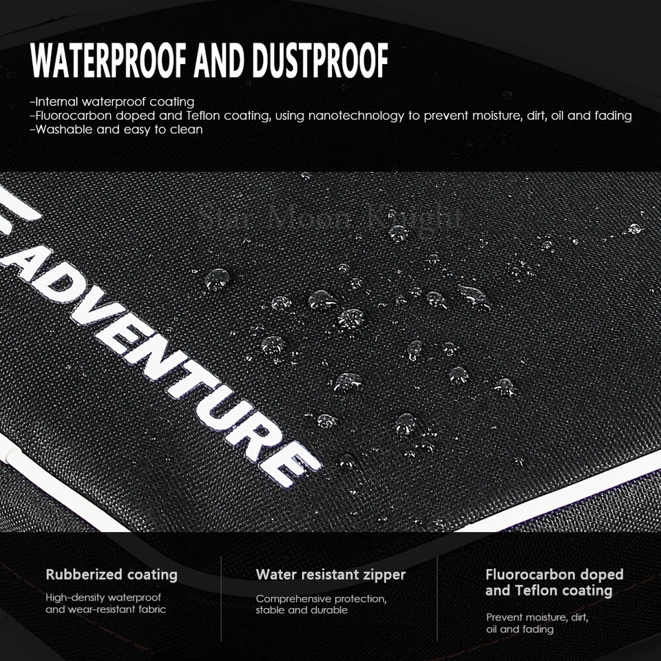 Bolsa impermeable para barras de choque de marco para BMW R1200GS Adventure R 1200 GS 2005-2012 Foto 3 de 4