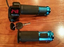 36 VOLT DIGITECH THROTTLE WITH HANDLE GRIP FOR SCOOTER OR E BIKE EBIKE