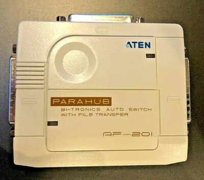 VTG - 25pin i/o Aten Parahub Bi-Tronics Auto Switch w/ File Transfer AF-142 EUC