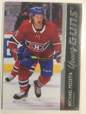 2021-22 Upper Deck Young Guns #705 Michael Pezzetta - Montreal Canadiens