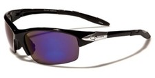 Oxigen Eyewear Sunglasses Half Plastic Frames Mirror Lenses  Sport Baseball Men.