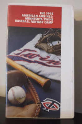 The 1992 American Airlines/Minnesota Twins Baseball Fantasy Camp VHS Sportsworld