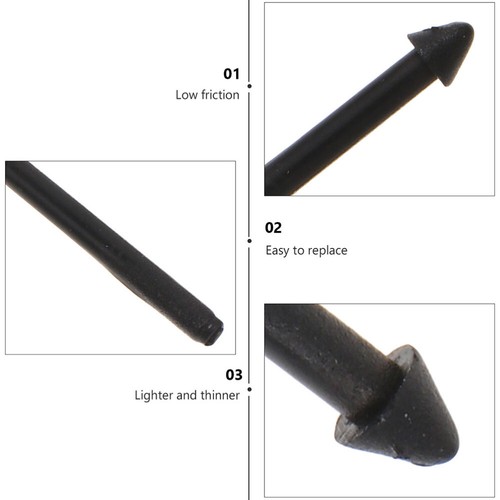 Set of 3 Refill Tip Round Tips Touchscreen Pen Replacement - 第 5/12 張圖片