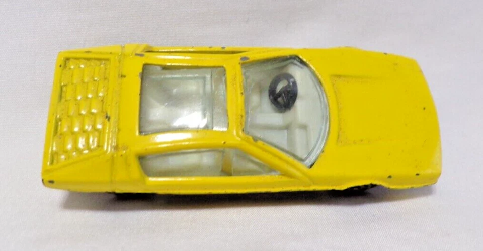 Lamborghini Marzal #1004 1967 Yat Ming amarillo con estuche de plástico - G Foto 3 de 4